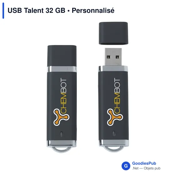 Clé USB personnalisable 32 Go avec logo - USB Talent - Image 4