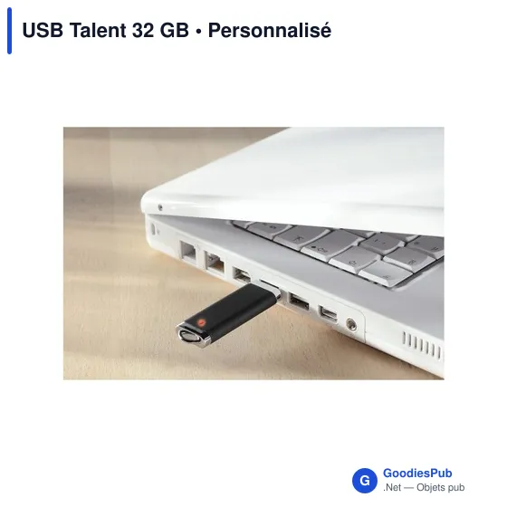 Clé USB personnalisable 32 Go avec logo - USB Talent - Image 6