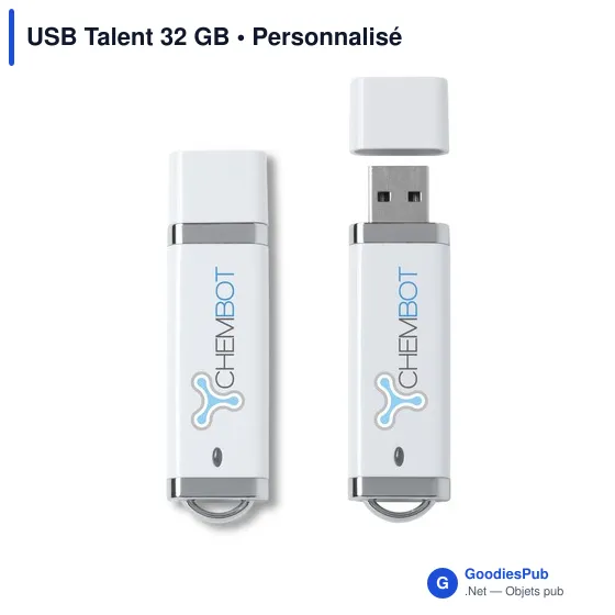 Clé USB personnalisable 32 Go avec logo - USB Talent - Image 9