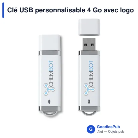 Clé USB personnalisable 4 Go avec logo - USB Talent