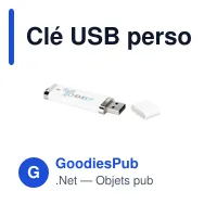 Clé USB personnalisable 8 Go avec logo - USB Talent - Miniature 2