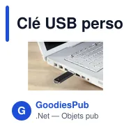 Clé USB personnalisable 8 Go avec logo - USB Talent - Miniature 12