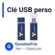 Clé USB personnalisable 8 Go avec logo - USB Talent - Miniature 5