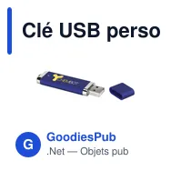 Clé USB personnalisable 8 Go avec logo - USB Talent - Miniature 6