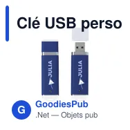 Clé USB personnalisable 8 Go avec logo - USB Talent - Miniature 7