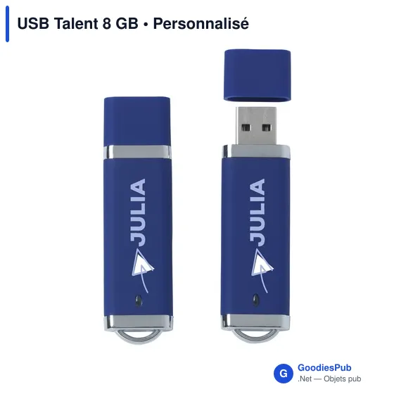 Clé USB personnalisable 8 Go avec logo - USB Talent - Image 7