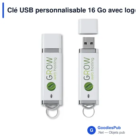 Clé USB personnalisable 16 Go avec logo - USB Talent from stock