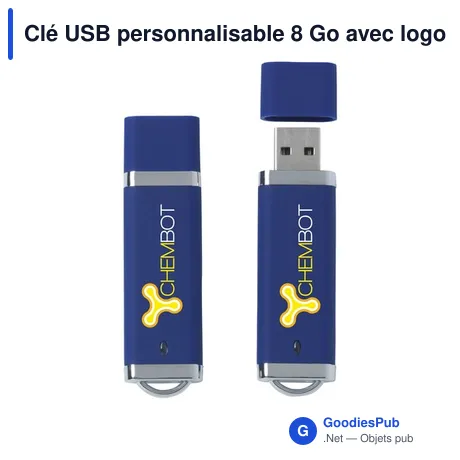 Clé USB personnalisable 8 Go avec logo - USB Talent from stock