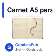 Carnet A5 personnalisable avec USB intégrée pour logo - USBNOTE - Miniature 5