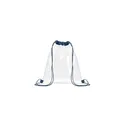 Variante bleu marine - Sac à cordon personnalisable USEE pour logo - Transparent