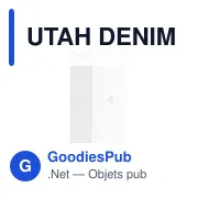 UTAH DENIM Bouteille & housse denim - Miniature 6