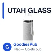 UTAH GLASS Bouteille en verre 500 ml - Miniature 1