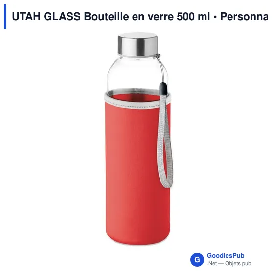 UTAH GLASS Bouteille en verre 500 ml - Image 11