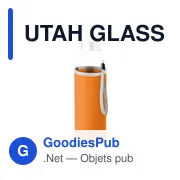 UTAH GLASS Bouteille en verre 500 ml - Miniature 3