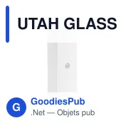 UTAH GLASS Bouteille en verre 500 ml - Miniature 4
