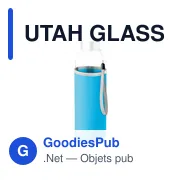 UTAH GLASS Bouteille en verre 500 ml - Miniature 5