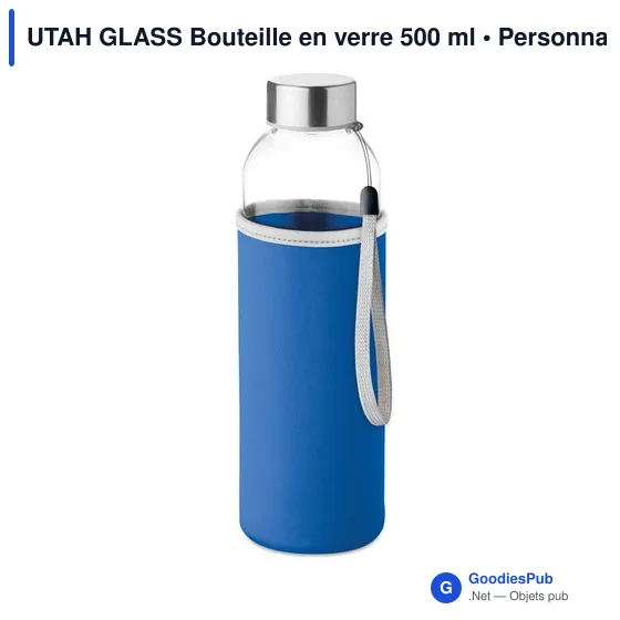 UTAH GLASS Bouteille en verre 500 ml - Image 7