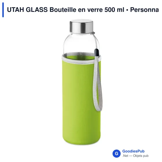 UTAH GLASS Bouteille en verre 500 ml - Image 9