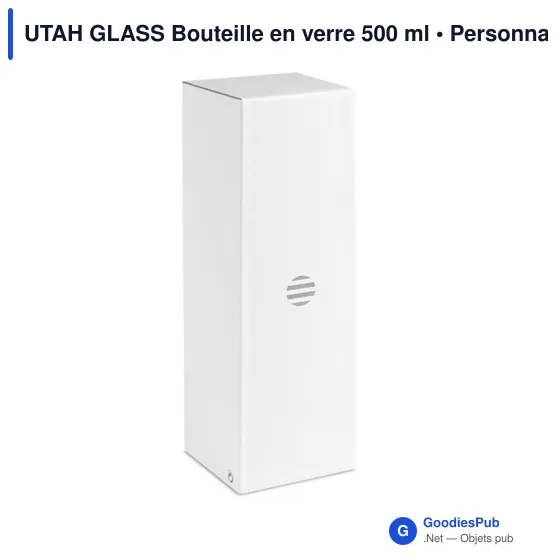 UTAH GLASS Bouteille en verre 500 ml - Image 10