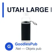 UTAH LARGE Bouteille en verre 750ml - Miniature 1