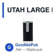 UTAH LARGE Bouteille en verre 750ml - Miniature 2