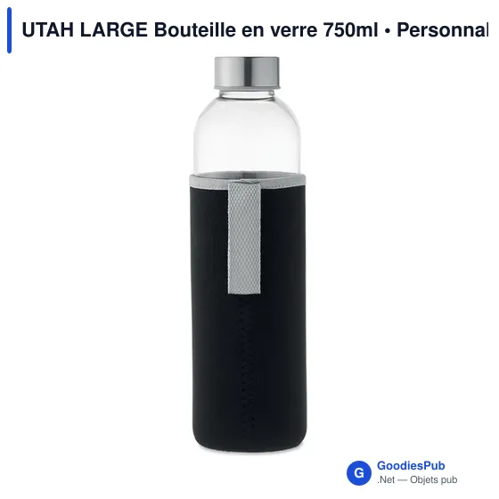 UTAH LARGE Bouteille en verre 750ml - Image 2