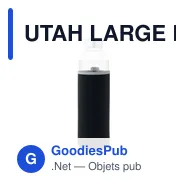 UTAH LARGE Bouteille en verre 750ml - Miniature 3