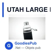 UTAH LARGE Bouteille en verre 750ml - Miniature 6