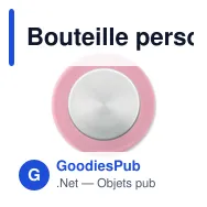 Bouteille personnalisable UTAH REMAX 1L avec logo - Miniature 9