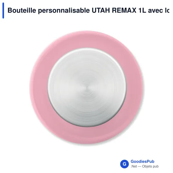 Bouteille personnalisable UTAH REMAX 1L avec logo - Image 9