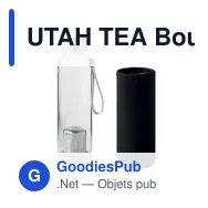 UTAH TEA Bouteille en verre - Miniature 1