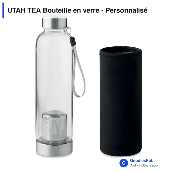 UTAH TEA Bouteille en verre - Image 1