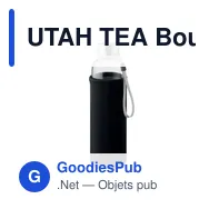 UTAH TEA Bouteille en verre - Miniature 2