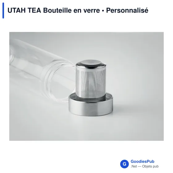 UTAH TEA Bouteille en verre - Image 3