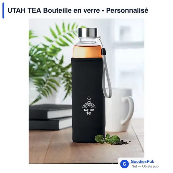 UTAH TEA Bouteille en verre - Image 4