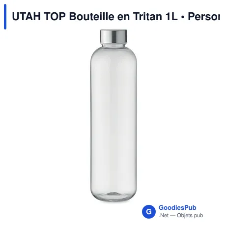 UTAH TOP Bouteille en Tritan 1L