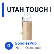 UTAH TOUCH Bouteille & housse en jute - Miniature 3