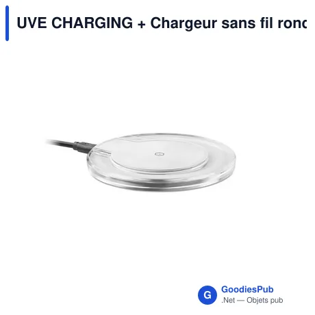 UVE CHARGING + Chargeur sans fil rond
