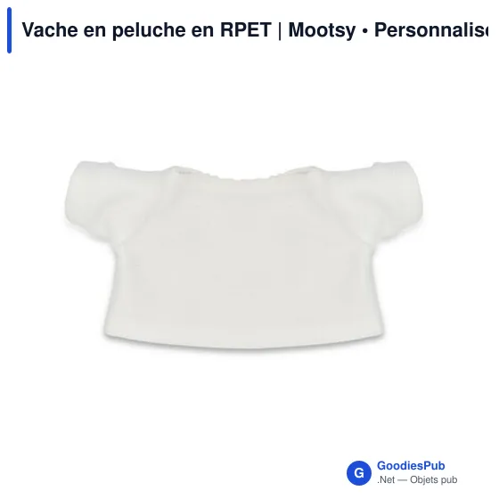 Vache en peluche personnalisable avec logo - Mootsy - Image 7