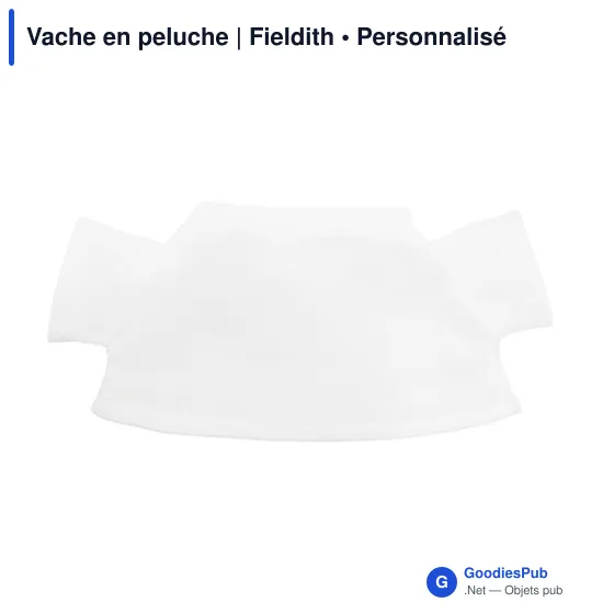 Vache en peluche personnalisable avec logo - Fieldith - Image 8