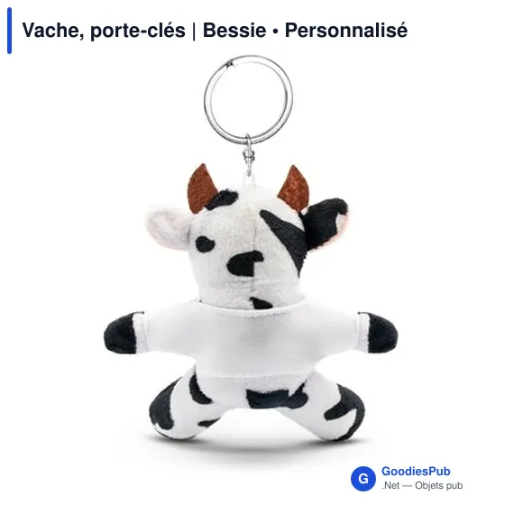 Vache, porte-clés | Bessie - Image 3