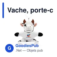 Vache, porte-clés | Bessie - Miniature 6
