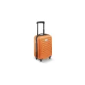 Variante Orange - Valise personnalisable 18 pouces en ABS avec logo - Édition couleur