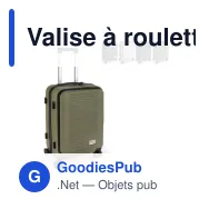 Valise à roulettes personnalisable 20 pouces avec logo - InSideOut Rulla - Miniature 1