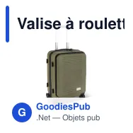 Valise à roulettes personnalisable 20 pouces avec logo - InSideOut Rulla - Miniature 4