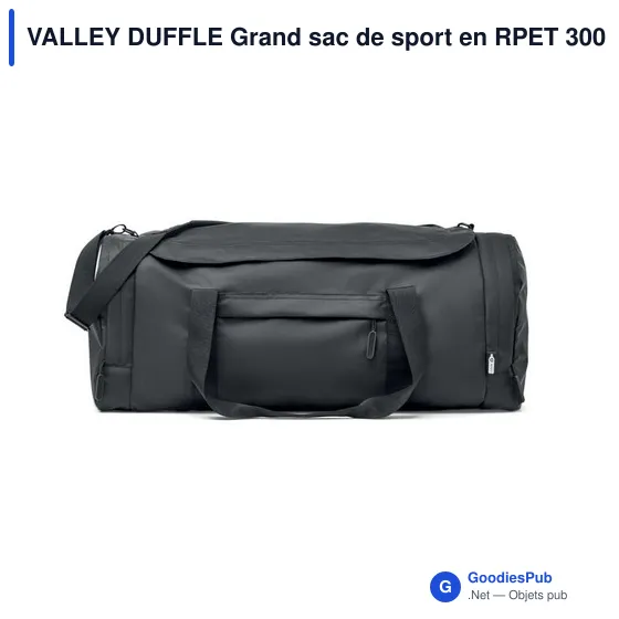 VALLEY DUFFLE Grand sac de sport en RPET 300D - Image 2
