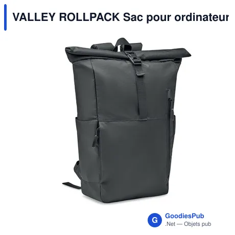 VALLEY ROLLPACK Sac pour ordinateur RPET 300D