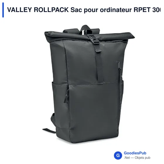 VALLEY ROLLPACK Sac pour ordinateur RPET 300D - Image 1