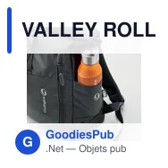 VALLEY ROLLPACK Sac pour ordinateur RPET 300D - Miniature 4