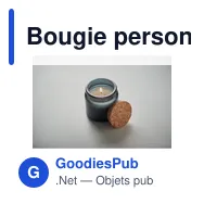 Bougie personnalisable en cire végétale avec logo - VALO - Miniature 12